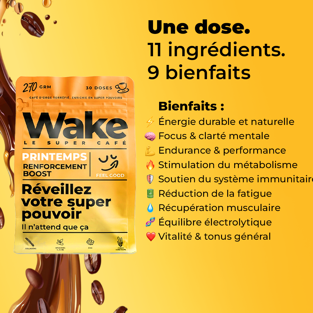 Wake - Le super café - Printemps