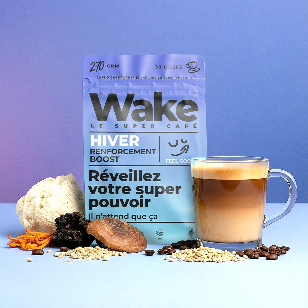 Wake - Le super café - Accompagnement hiver