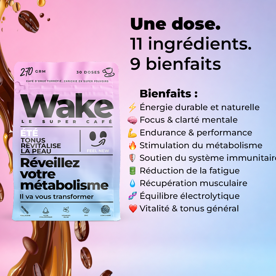 Wake - Le super café  - saison été